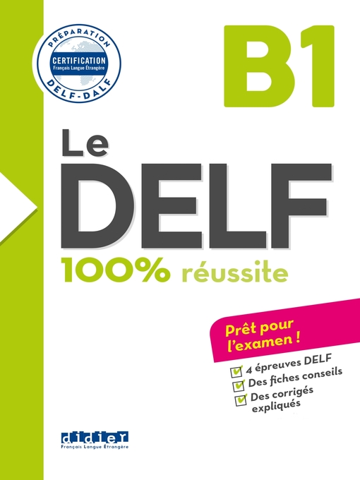 Title details for Le DELF B1 100% Réussite--édition 2016-2017--Ebook by Bruno Girardeau - Available